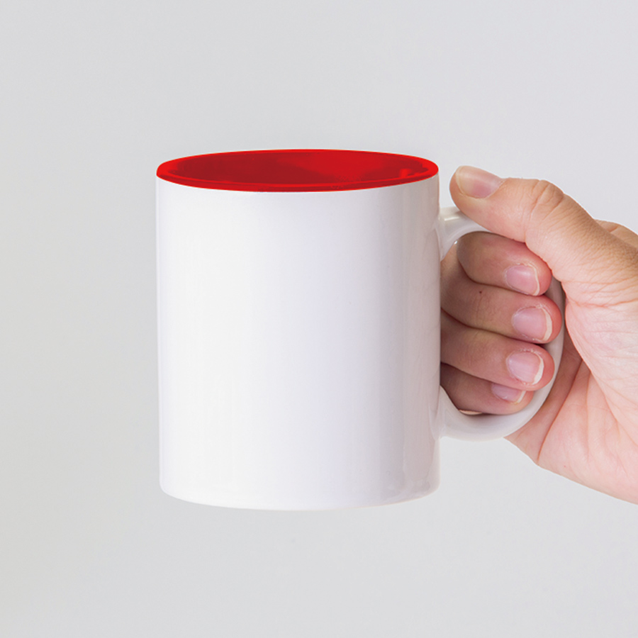 陶器マグストレート　バイカラー