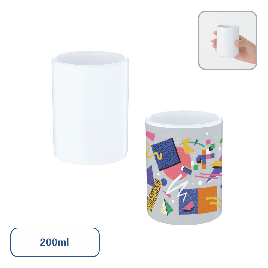 TS-1889-044湯呑（S）　ホワイト