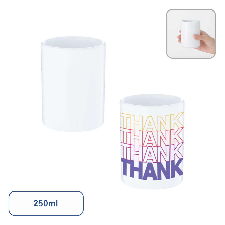 TS-1890-044湯呑（M）　ホワイト