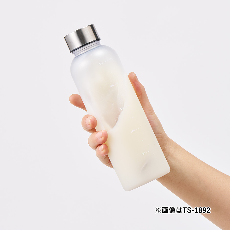 【アウトレット】シリコンシェイカーボール+目盛り付フロストボトル360mlセット