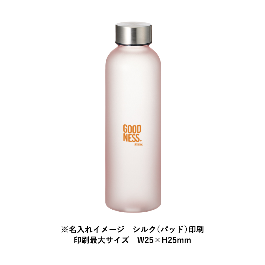 【アウトレット】シリコンシェイカーボール+目盛り付フロストボトル570mlセット