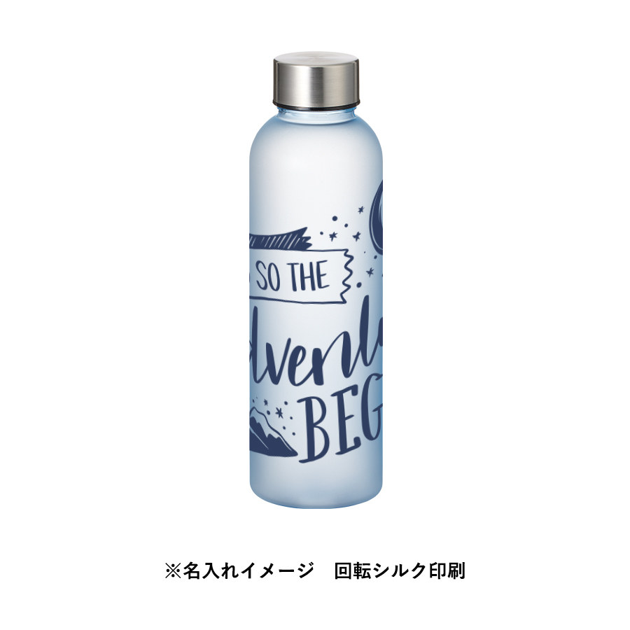 【アウトレット】シリコンシェイカーボール+目盛り付フロストボトル570mlセット