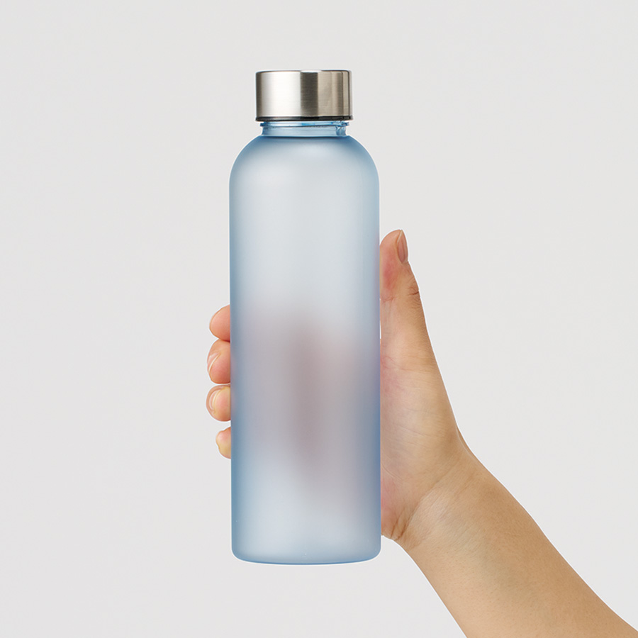 【アウトレット】シリコンシェイカーボール+目盛り付フロストボトル570mlセット