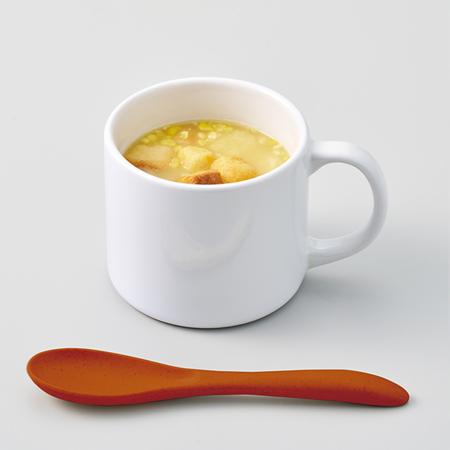 陶器マグストレート　ショートワイド　ホワイト