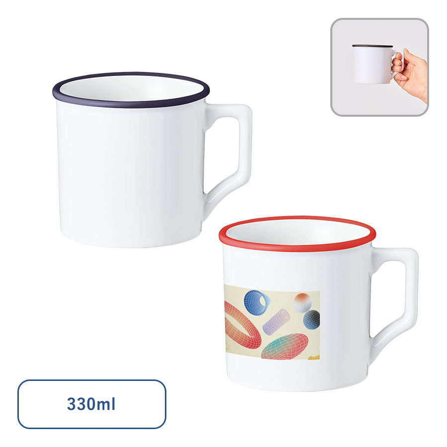 TS-1937陶器マグストレート　ラウンドリップ（Ｍ）