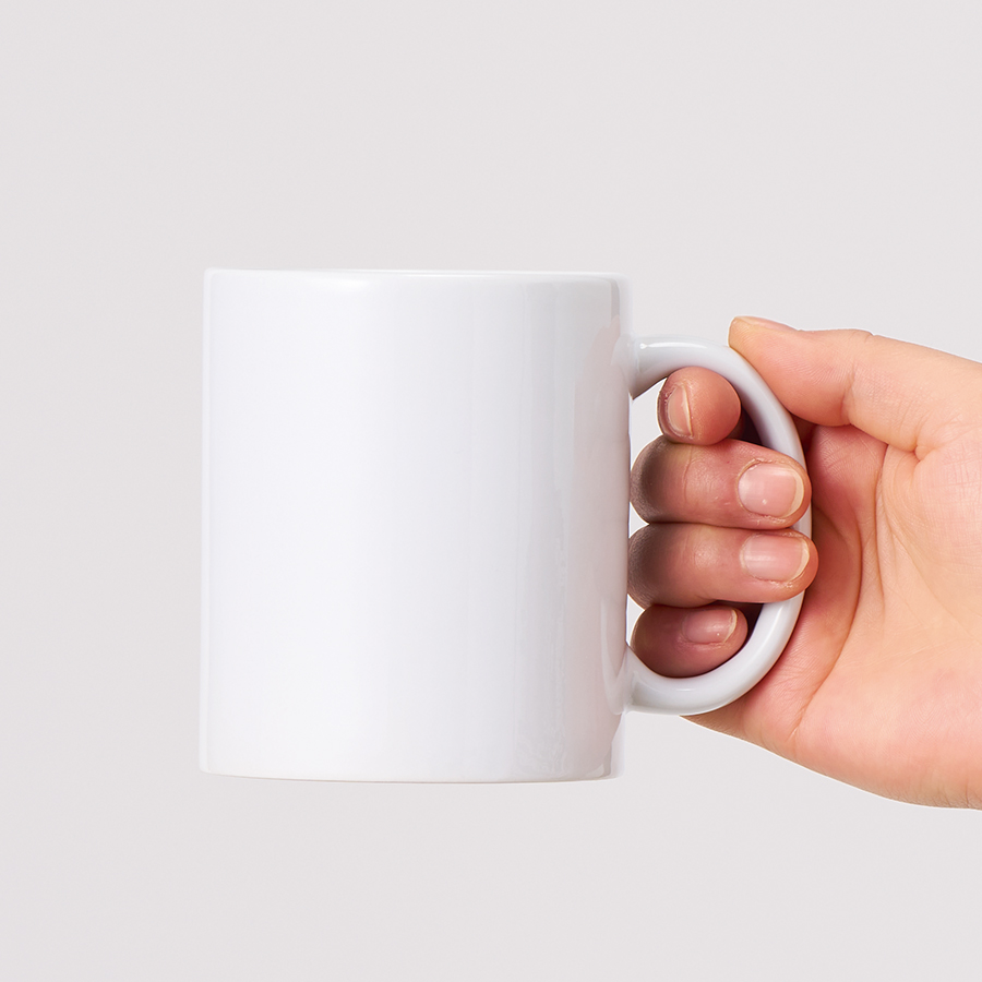 陶器マグストレート（Ｌ）　ホワイト