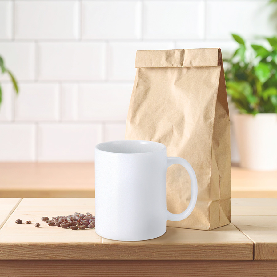 陶器マグストレート（Ｌ）　ホワイト