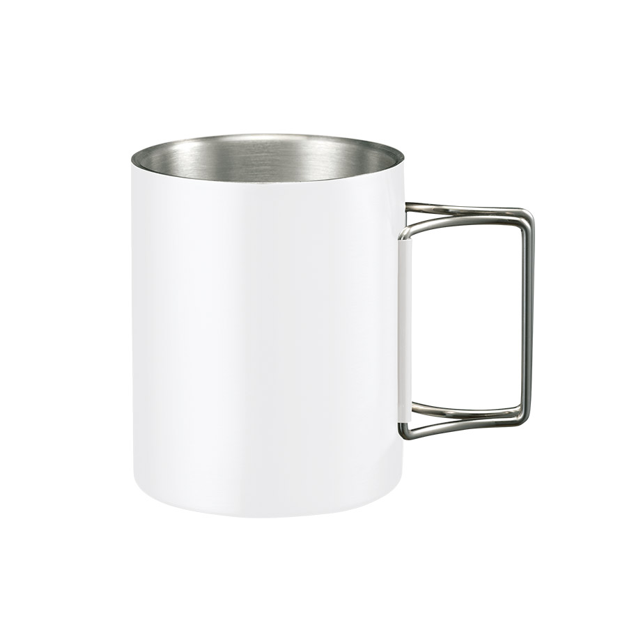 折りたたみハンドルステンレスマグ　ver.2