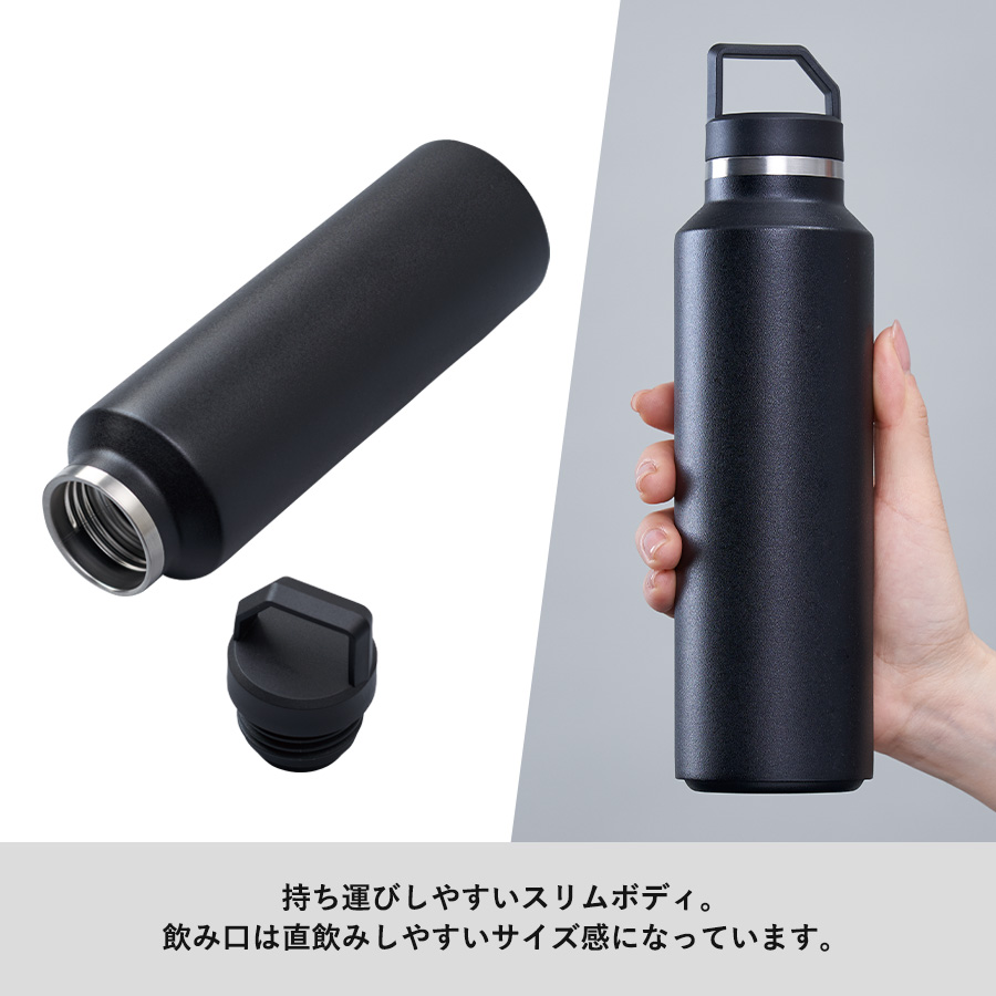 Zalattoサーモハンドルスリムボトル　ver.2