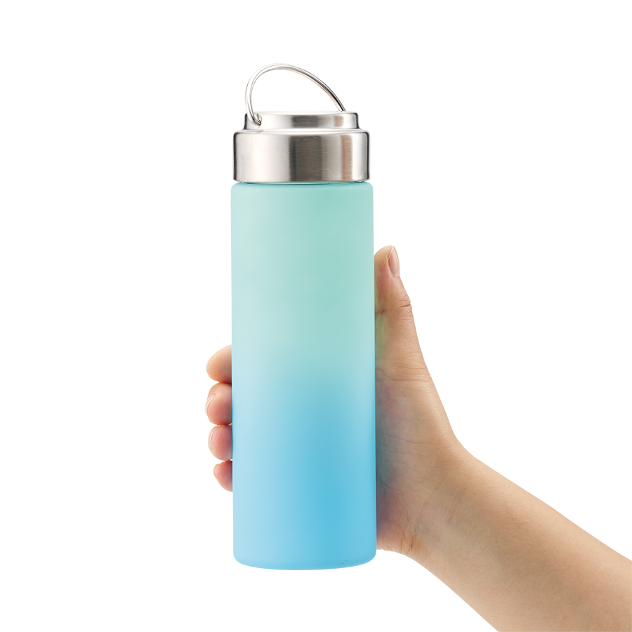 グラデーションハンドルクリアボトル500ml