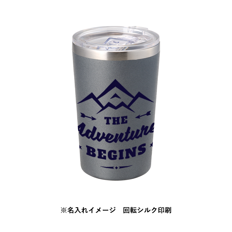 Zalattoクリアフタ付サーモタンブラー350ml