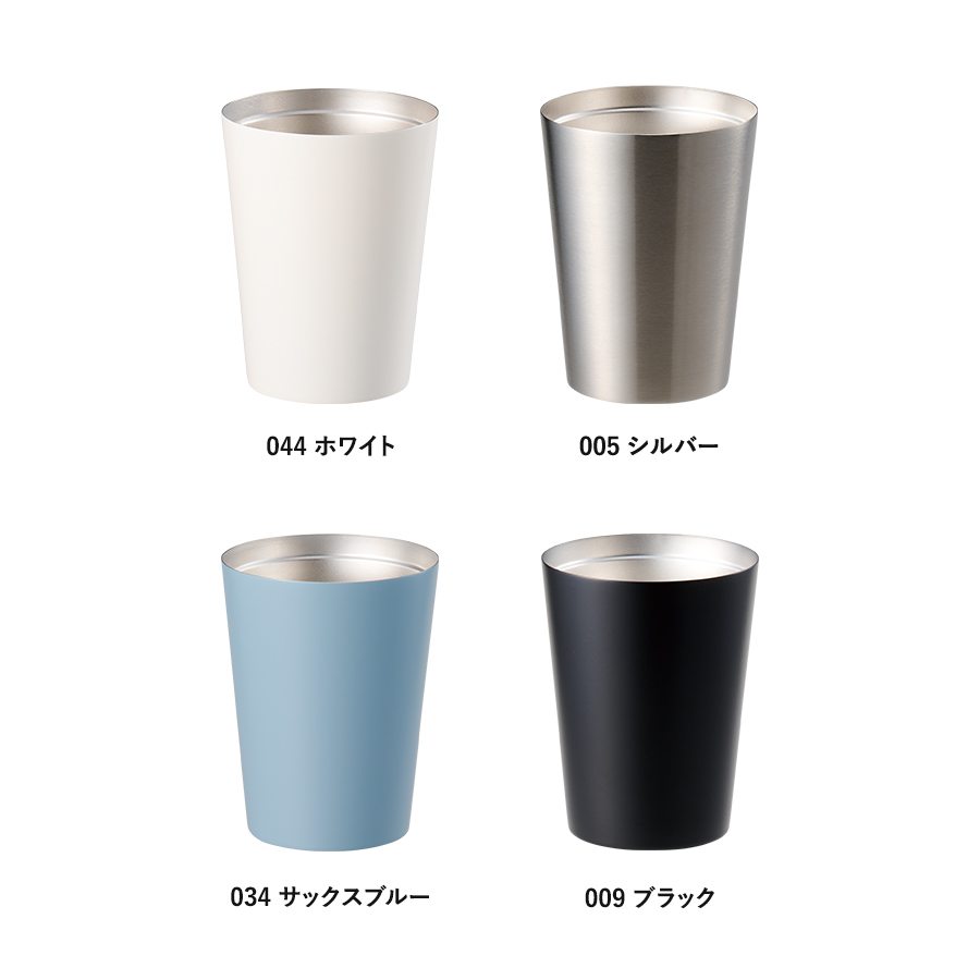 全面印刷できるステンレスサーモタンブラー370ml