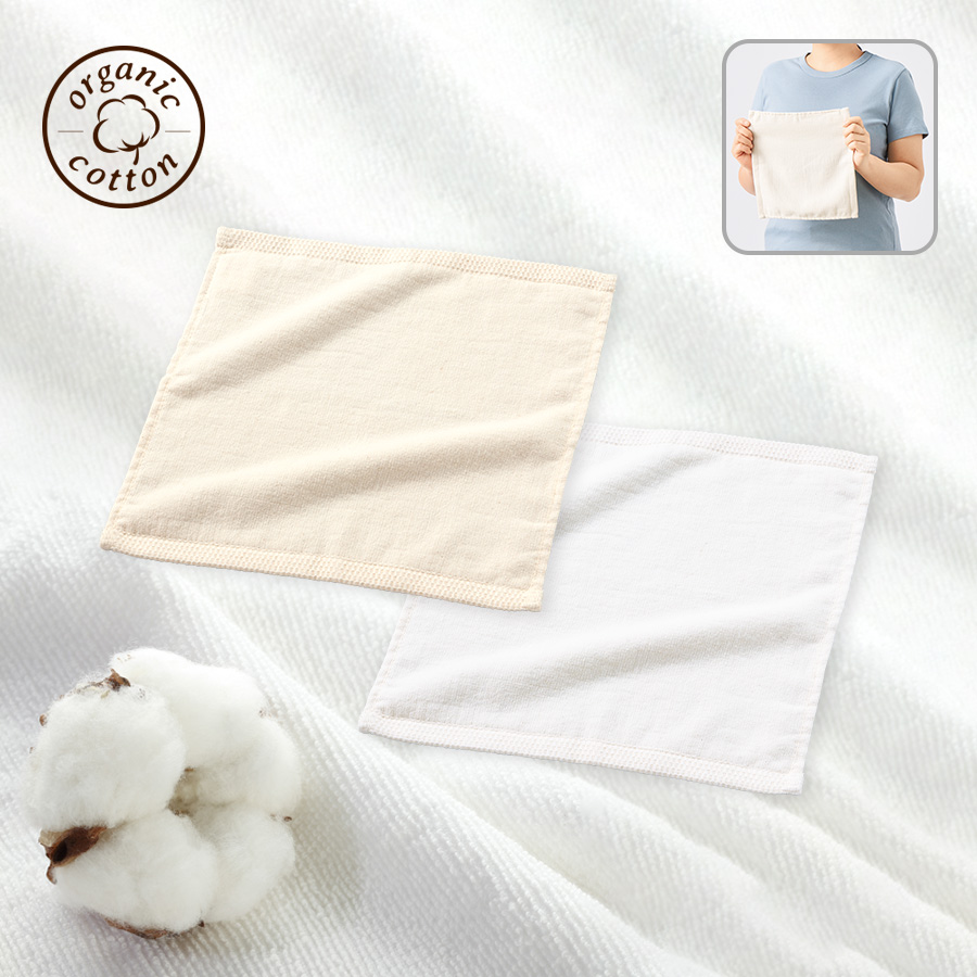 TT-0007オーガニックコットンハンドタオル
