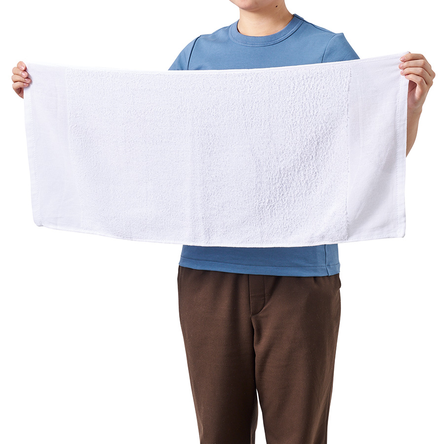 【100枚 名入れ可】おくばりタオル（海外製675g／ダース　180匁相当）