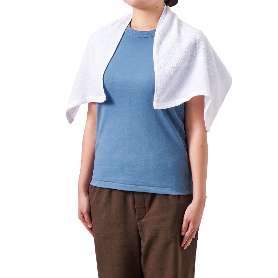 【100枚 名入れ可】おくばりタオル（海外製825g／ダース　220匁相当）