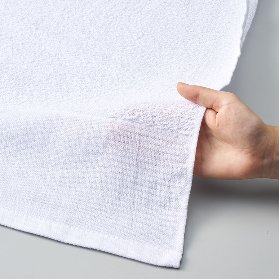 【100枚 名入れ可】おくばりタオル（海外製825g／ダース　220匁相当）