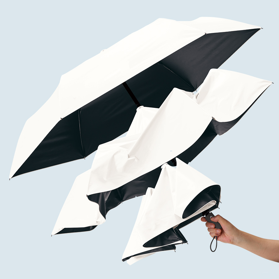 自動開閉遮光折りたたみ傘 （スムーズ収納タイプ）