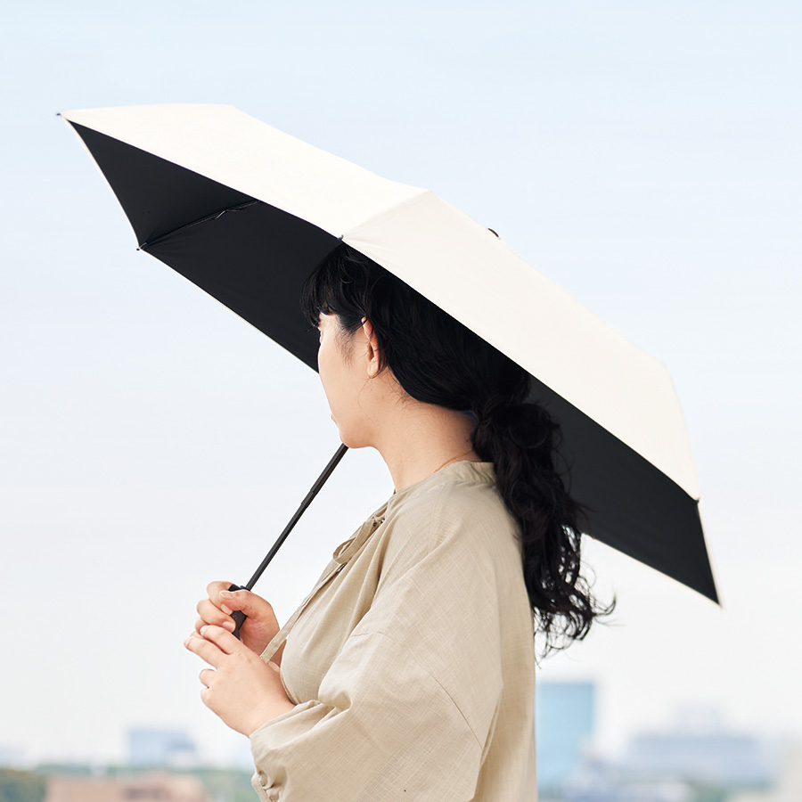 自動開閉遮光折りたたみ傘（軽量タイプ）