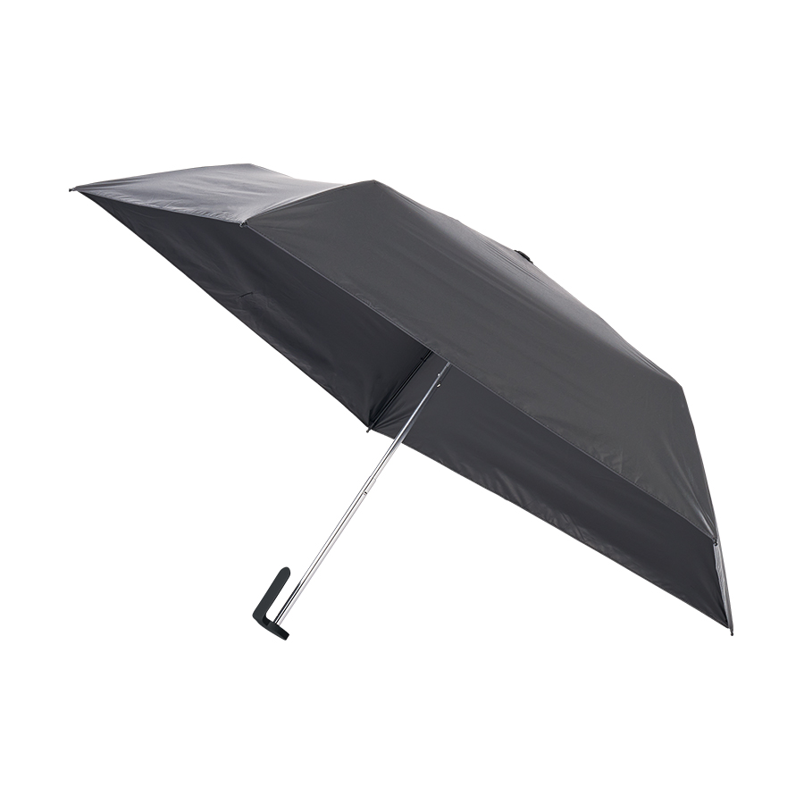 ラペルクリップ遮光折りたたみ傘