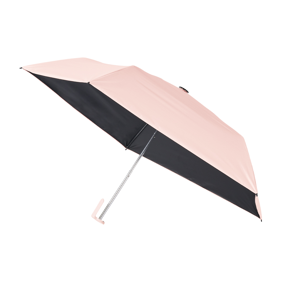 ラペルクリップ遮光折りたたみ傘