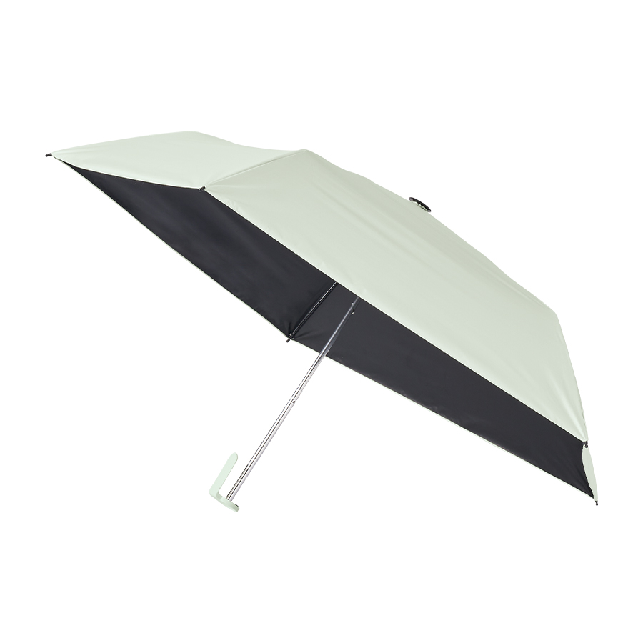 ラペルクリップ遮光折りたたみ傘