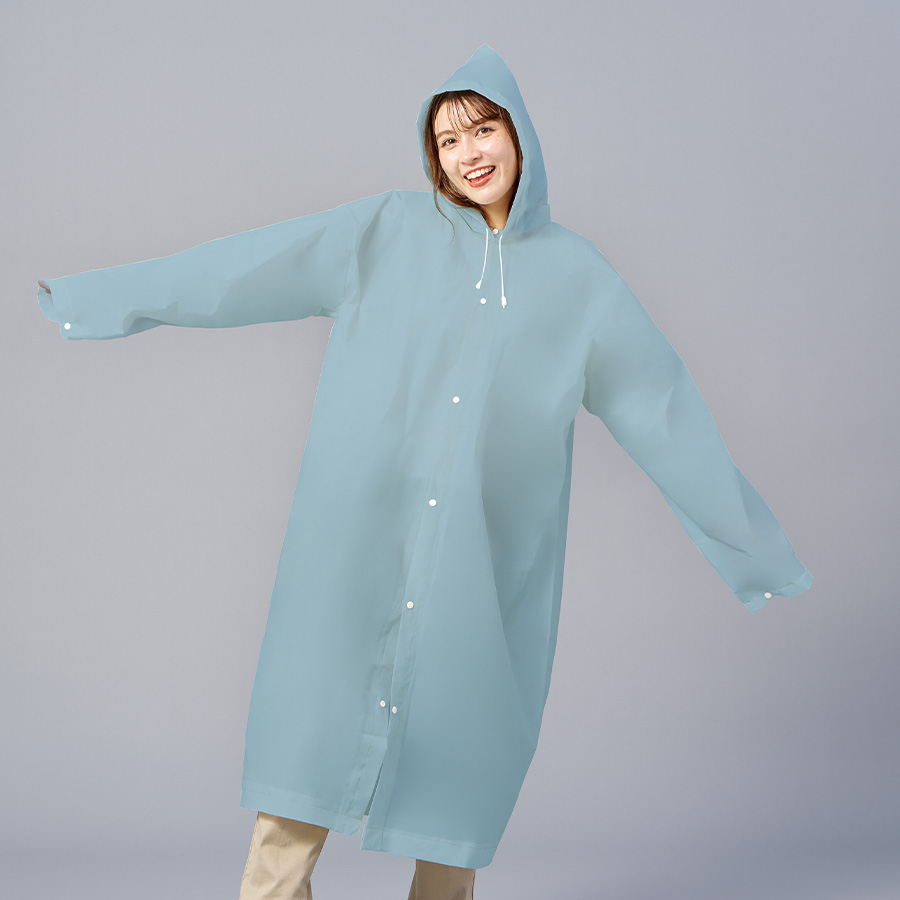携帯レインコート（巾着付）
