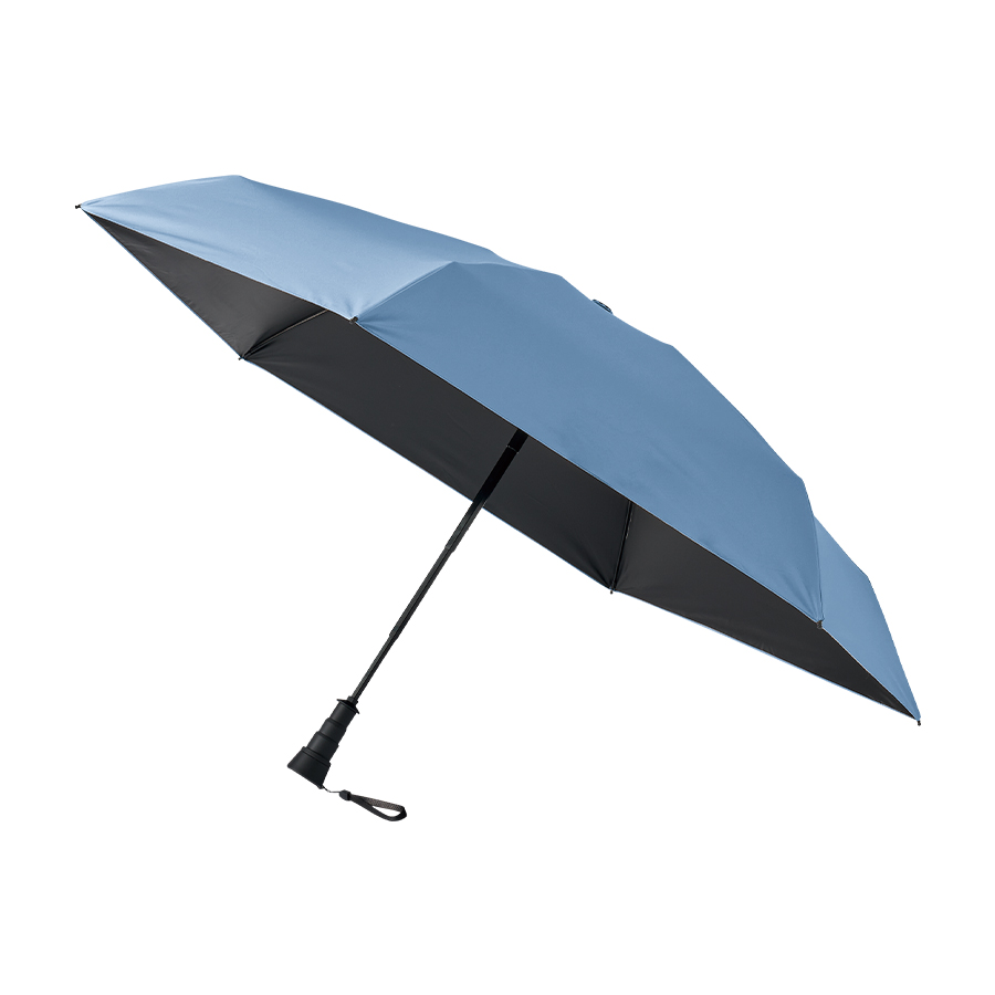 のびるハンドル5段遮光折りたたみ傘