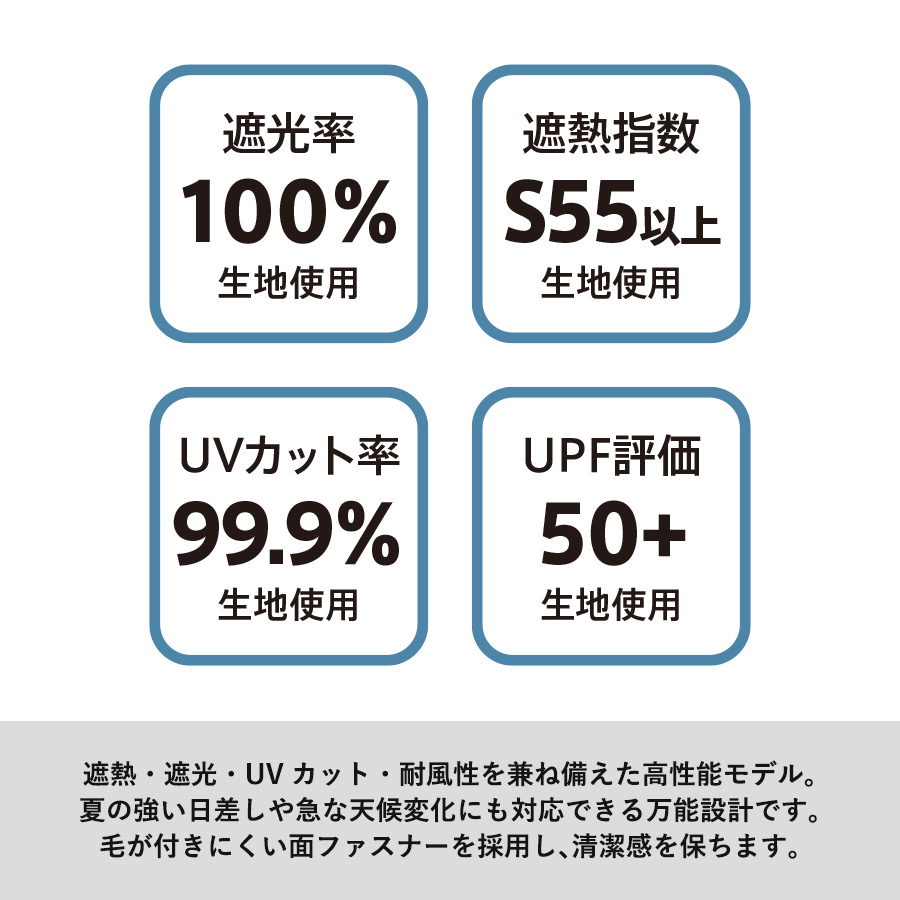 シルバーコーティング遮熱遮光折りたたみ傘
