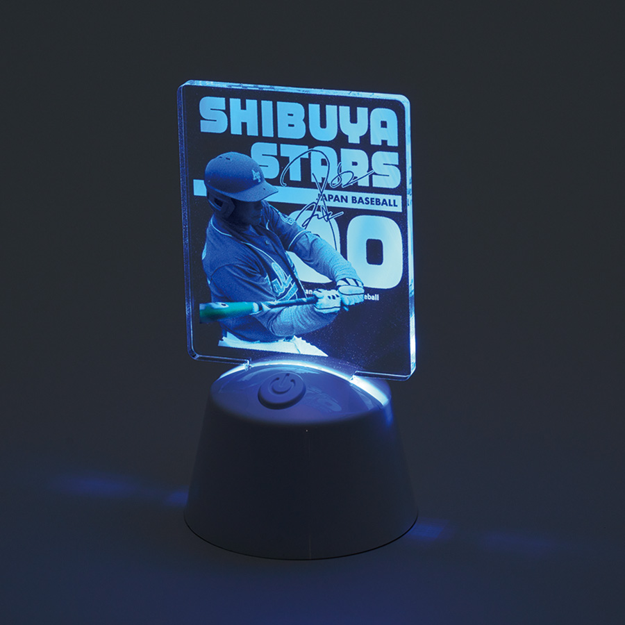 【アウトレット】ライティングスタンドコンパクト　ラウンド（アクリル板対応）