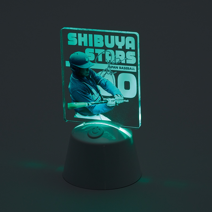 【アウトレット】ライティングスタンドコンパクト　ラウンド（アクリル板対応）