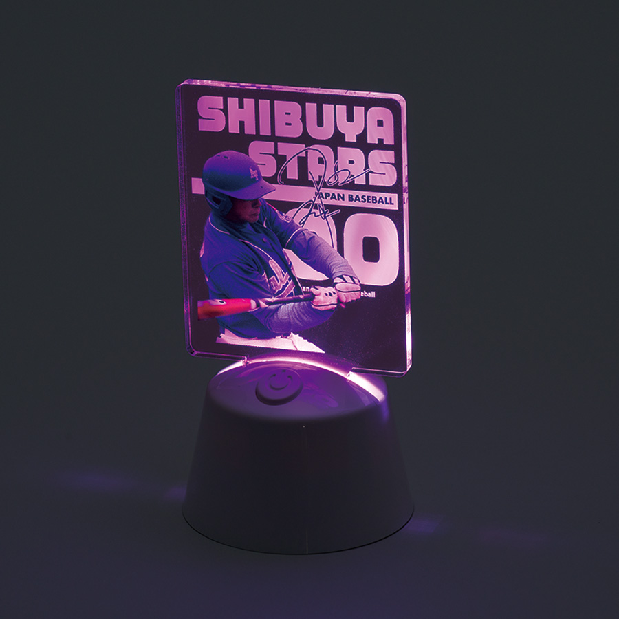 【アウトレット】ライティングスタンドコンパクト　ラウンド（アクリル板対応）