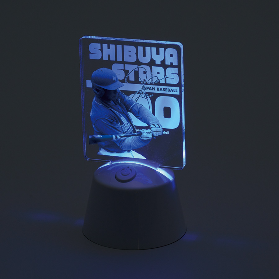 【アウトレット】ライティングスタンドコンパクト　ラウンド（アクリル板対応）