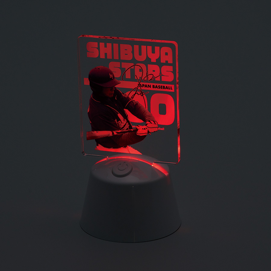 【アウトレット】ライティングスタンドコンパクト　ラウンド（アクリル板対応）