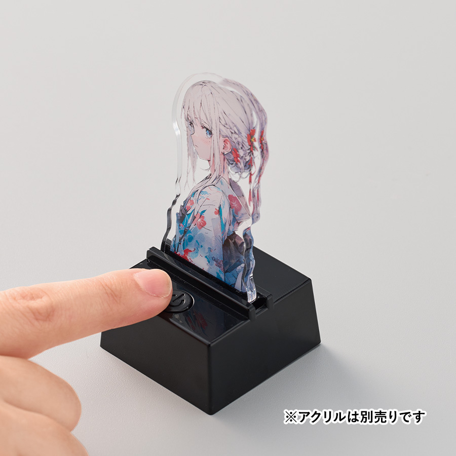 【アウトレット】ライティングスタンドコンパクト　スクエア（アクリル板対応）