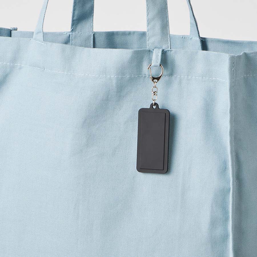 ラバーキーホルダー（スクエア型）