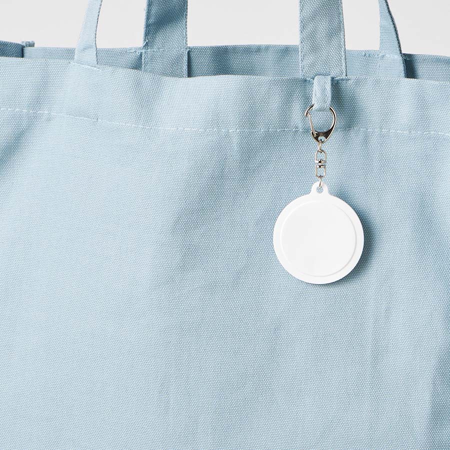 ラバーキーホルダー（ラウンド型）