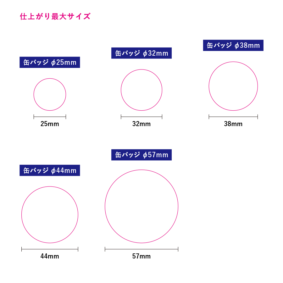 缶バッジ　φ32mm
