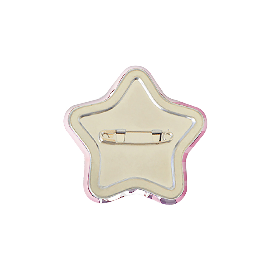 缶バッジ　星型