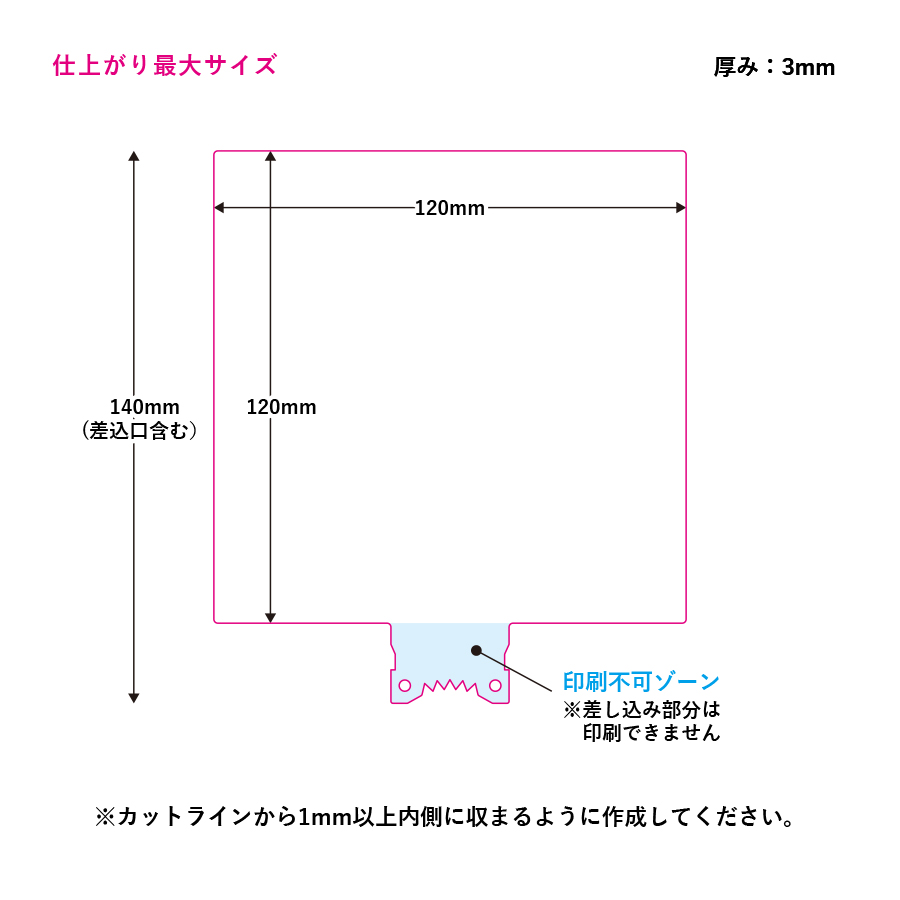 アクリルペンライト用プレート