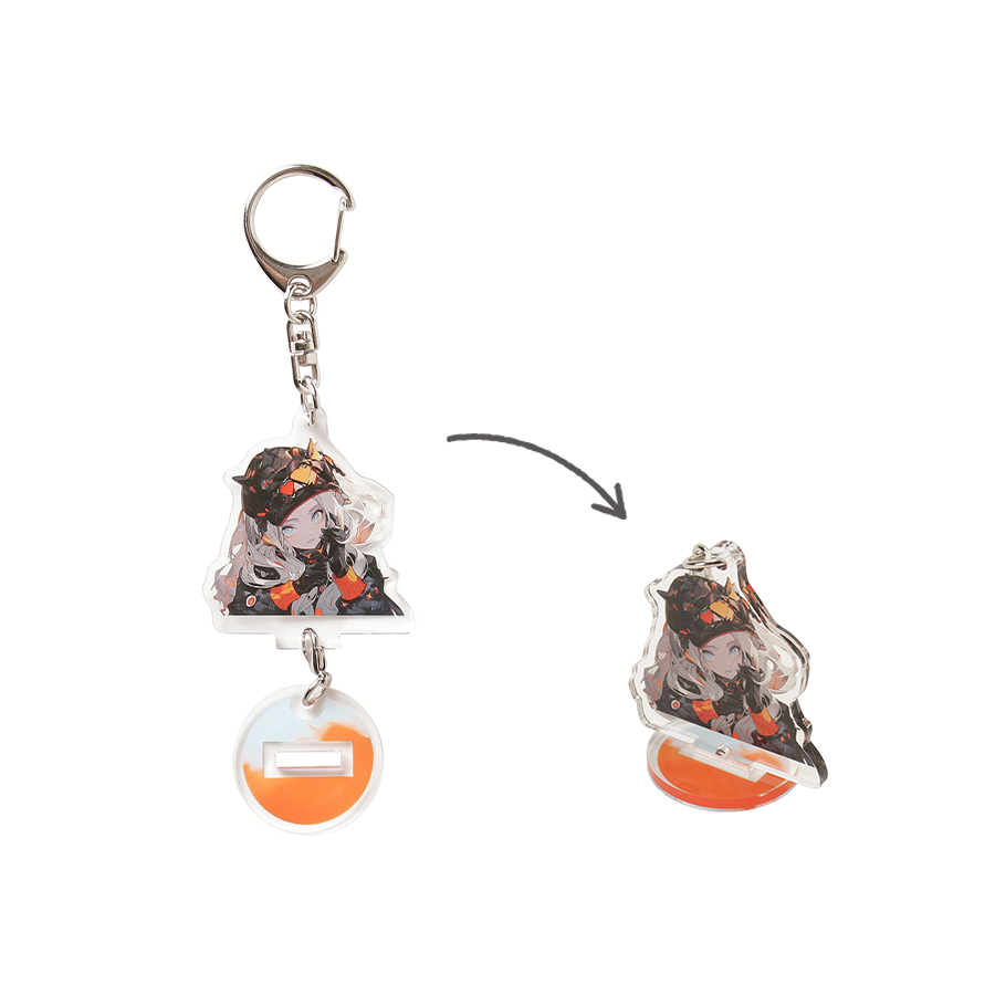 アクリルスタンドキーホルダー