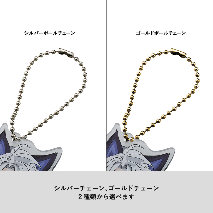 フレーム付きアクリルスタンドキーホルダー