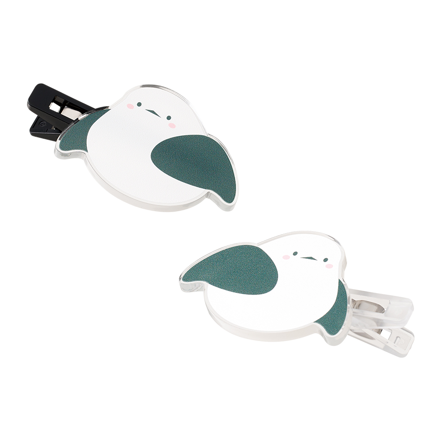 アクリルヘアクリップ