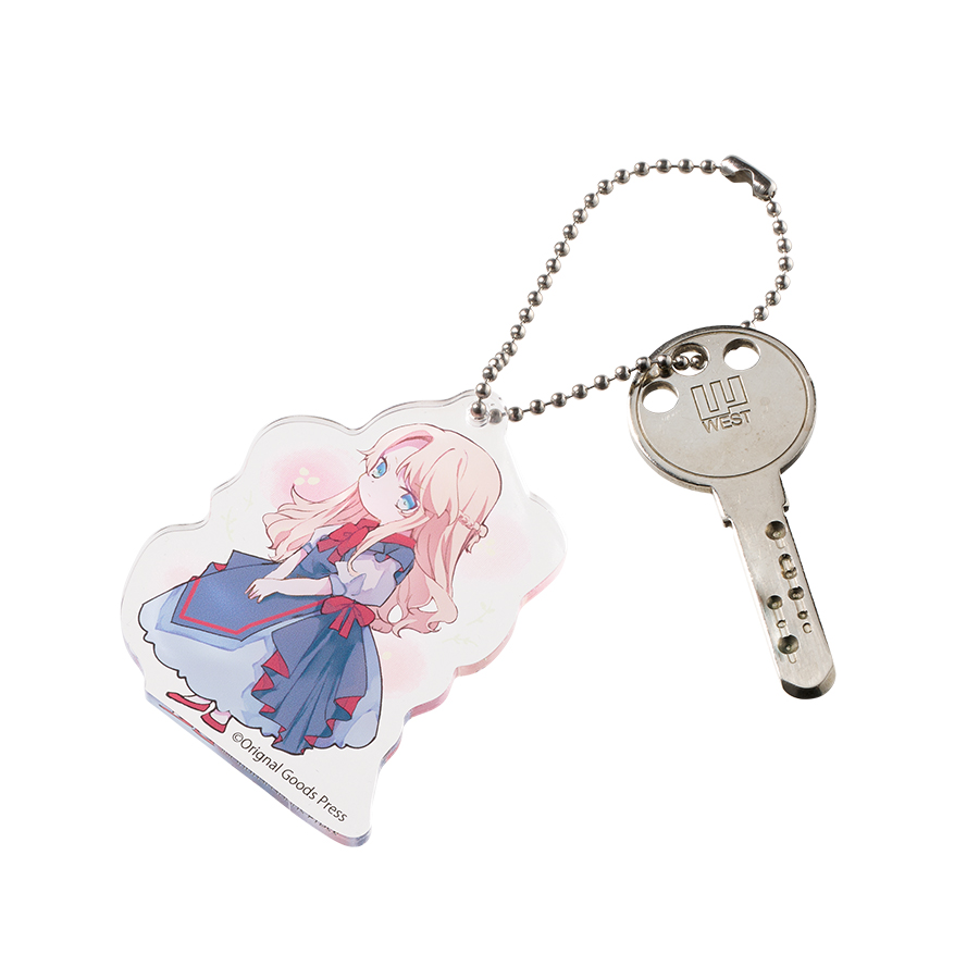 アクリルキーホルダー　47×88mm