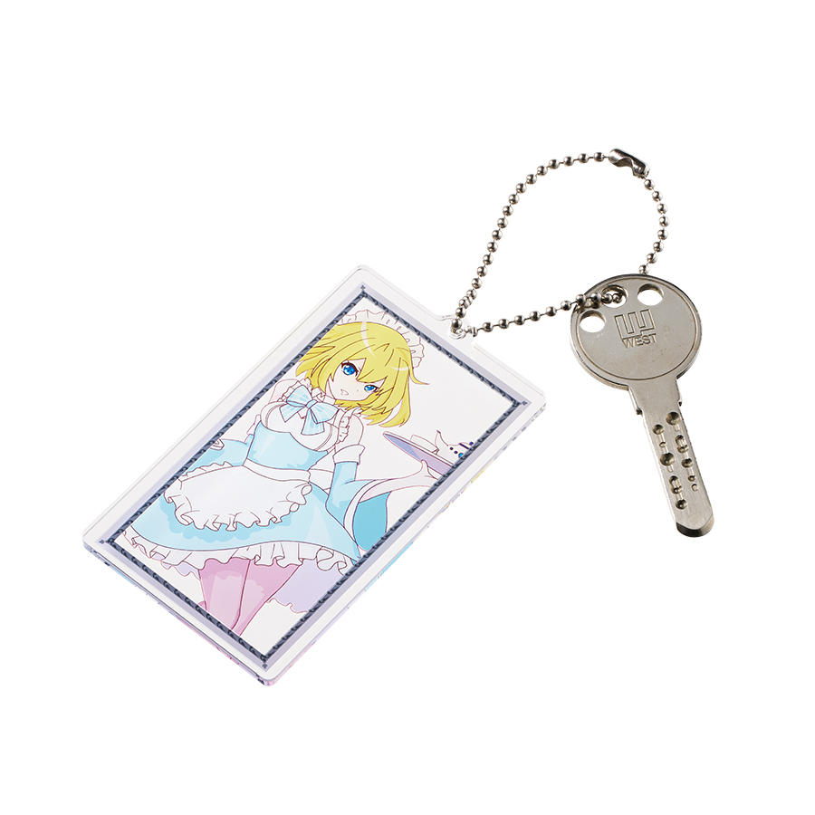 アクリルキーホルダー　65×67mm