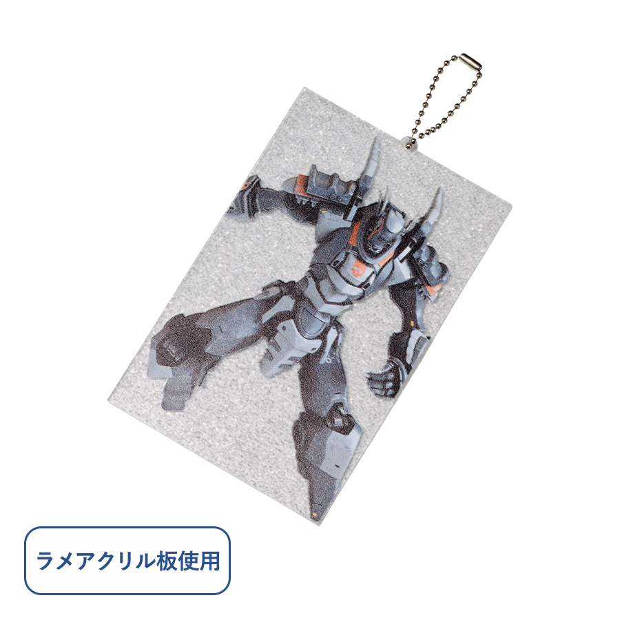 TZ-1115ラメアクリルキーホルダー 88×140mm