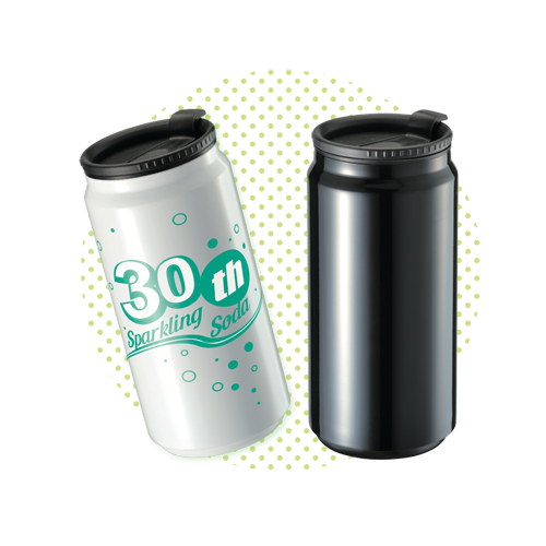 缶型サーモステンレスタンブラー