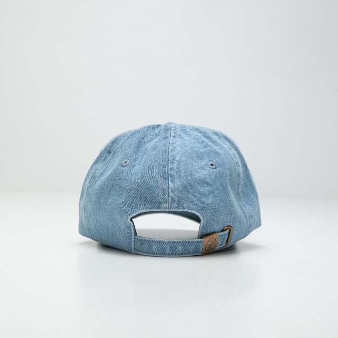 1155- Baseball Low Cap -denim-