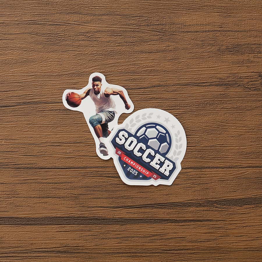 ロゴステッカー　50×50（mm）内オリジナル型