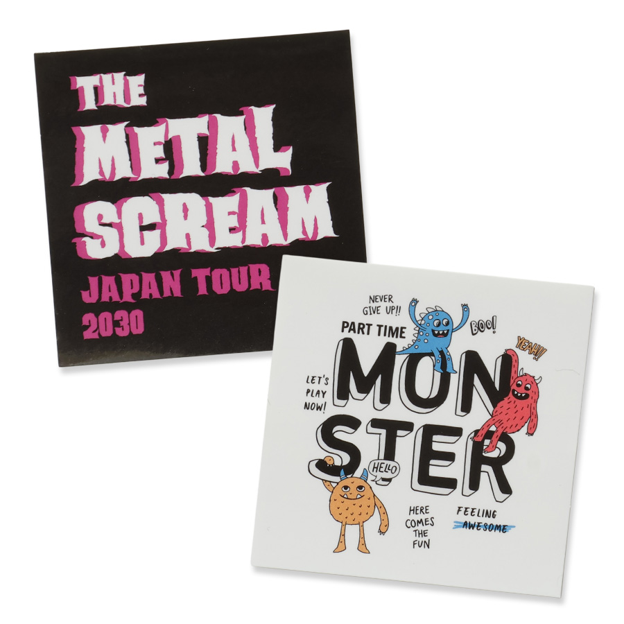 GOL-1010ロゴステッカー　100×100（mm）角