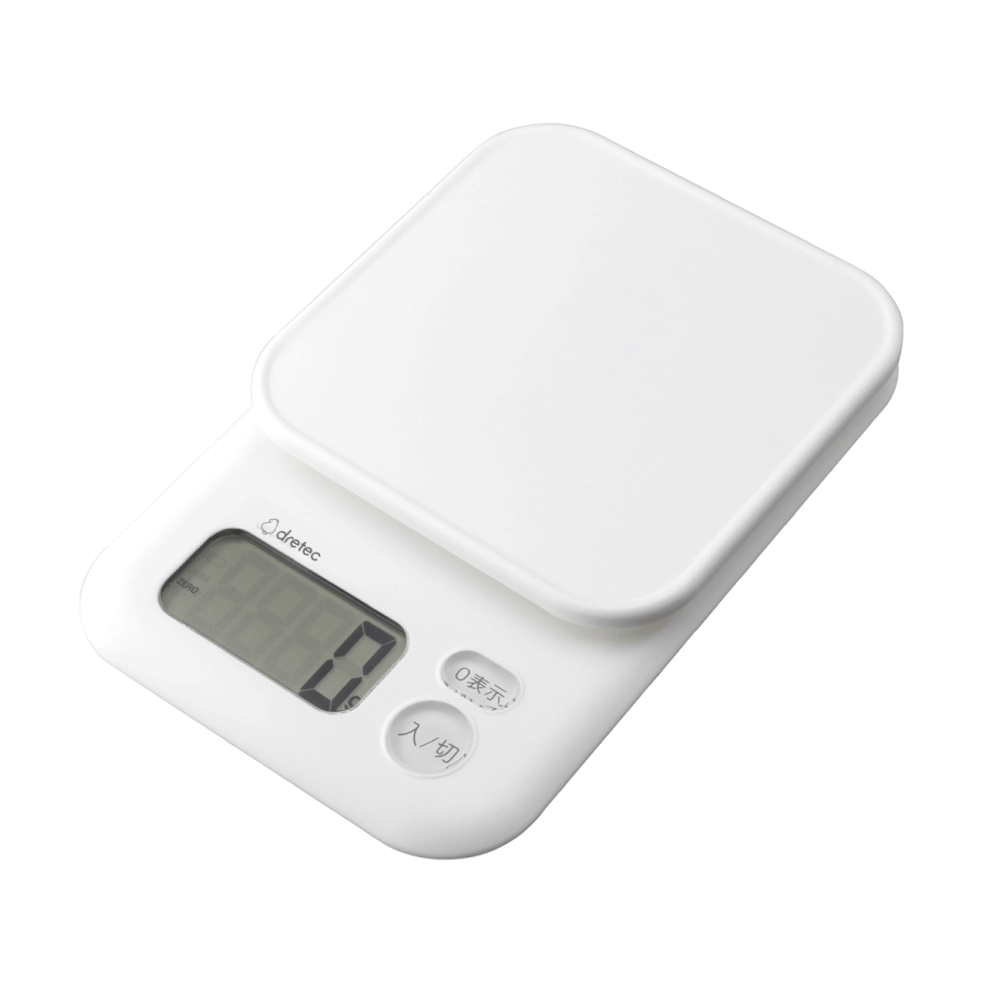 KS-733デジタルスケール「ガナッシュ」2kg　ホワイト